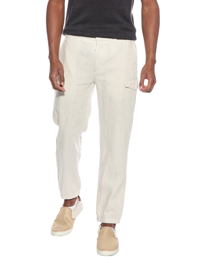 

Брюки-джоггеры Onia Linen Cargo, цвет tan