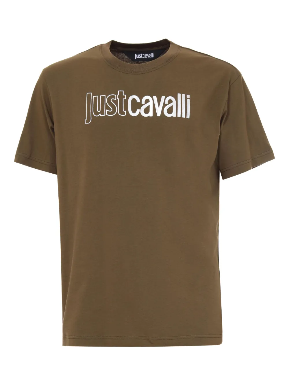 

Футболка с логотипом Just Cavalli, зеленый