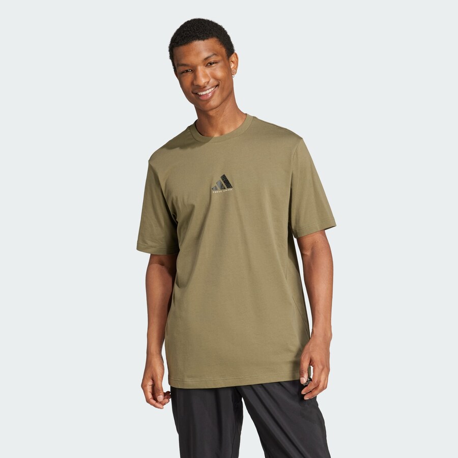 Рубашка для выступлений ADIDAS SPORTSWEAR, зеленый — фото 2