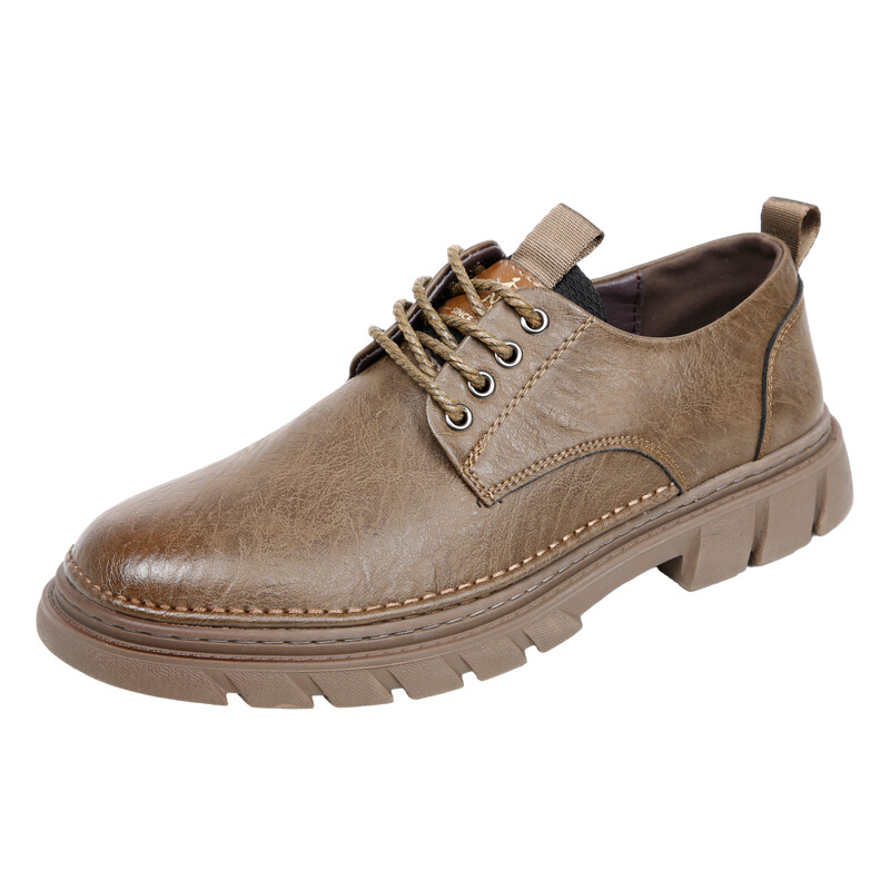 Туфли мужские Men"s Casual Men Low-Top Wit, коричневый — фото 2