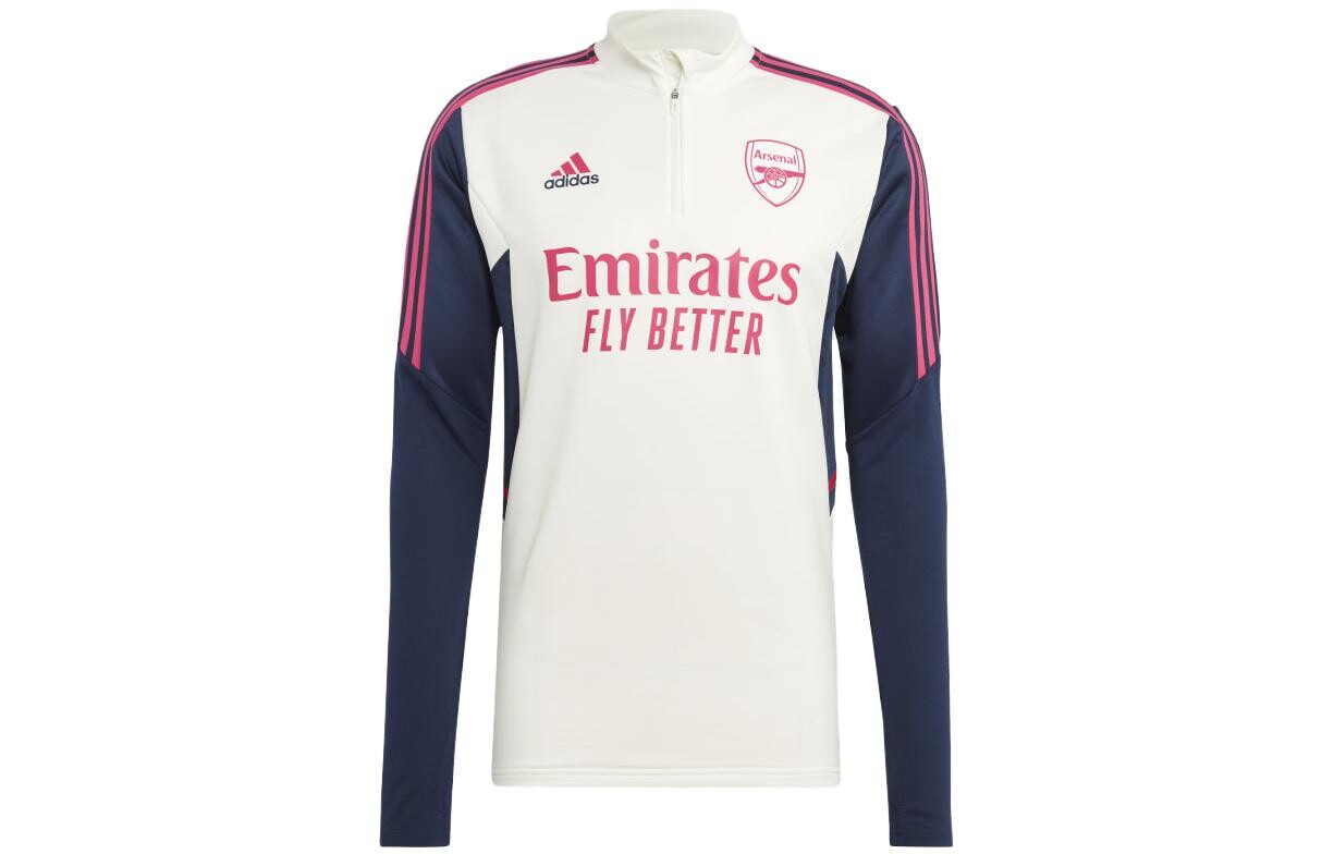 

Футболка Arsenal мужская серая/белая Adidas, серый