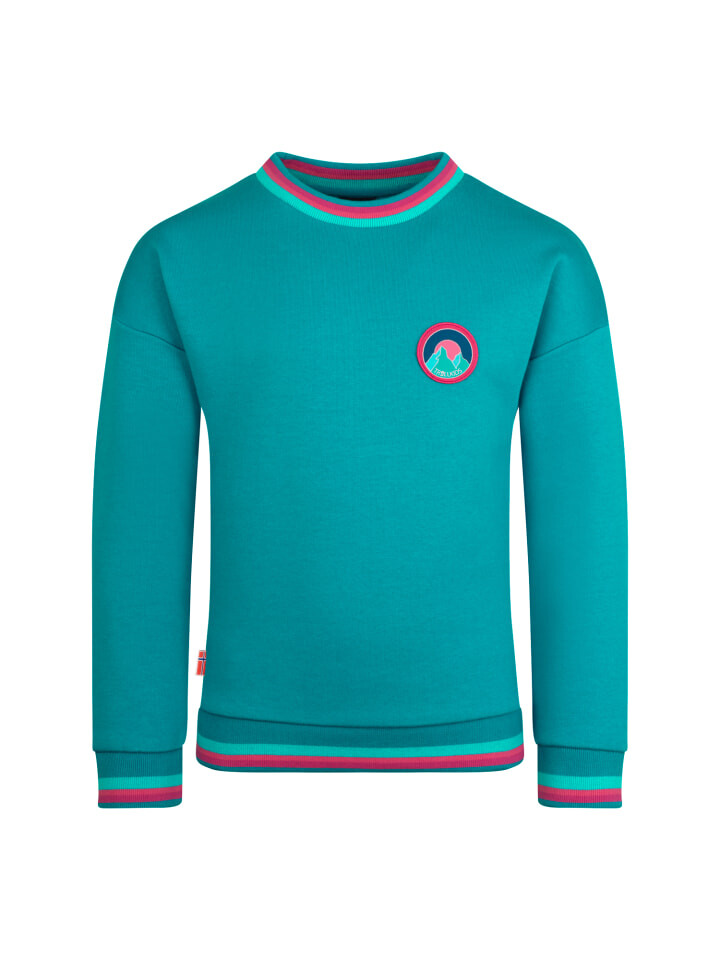 

Худи Trollkids Senja, цвет dark turquoise