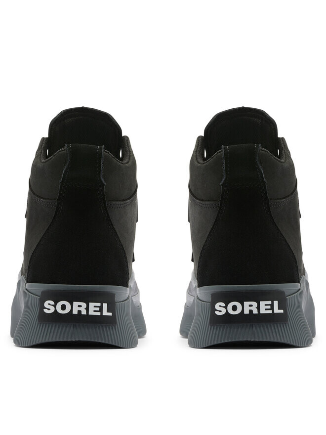 Ботинки женские Sorel Out N About IV Classic комбинированные из нубука, черный — фото 3