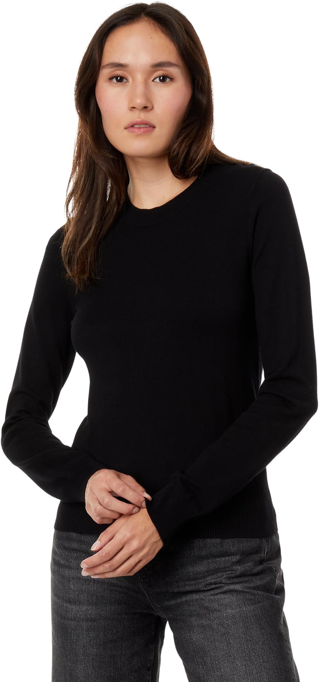 

Свитер Splendid Jeanne Crew Neck Sweater, черный