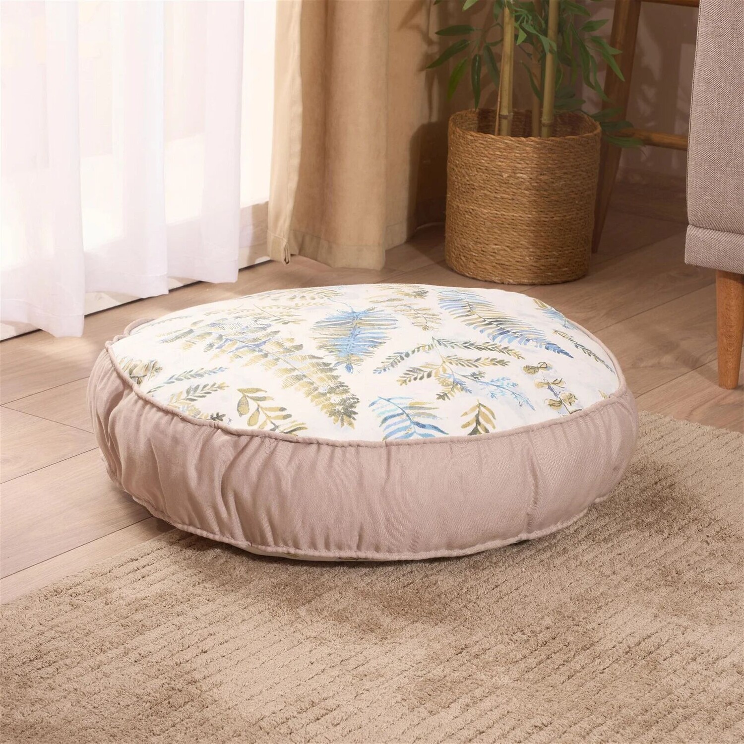 

Evidea Soft Larissa Круглая напольная подушка - Синий - 60x60 см