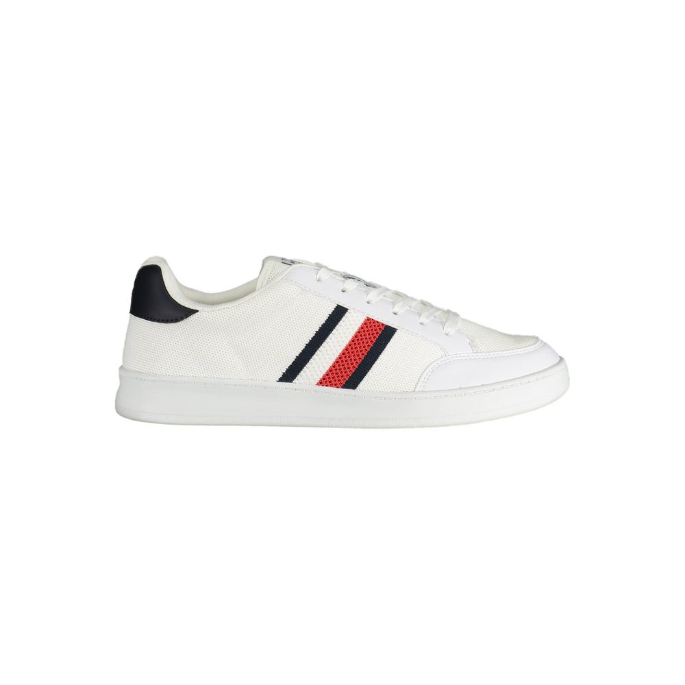 

Белые полиэстеровые мужские кроссовки Tommy Hilfiger