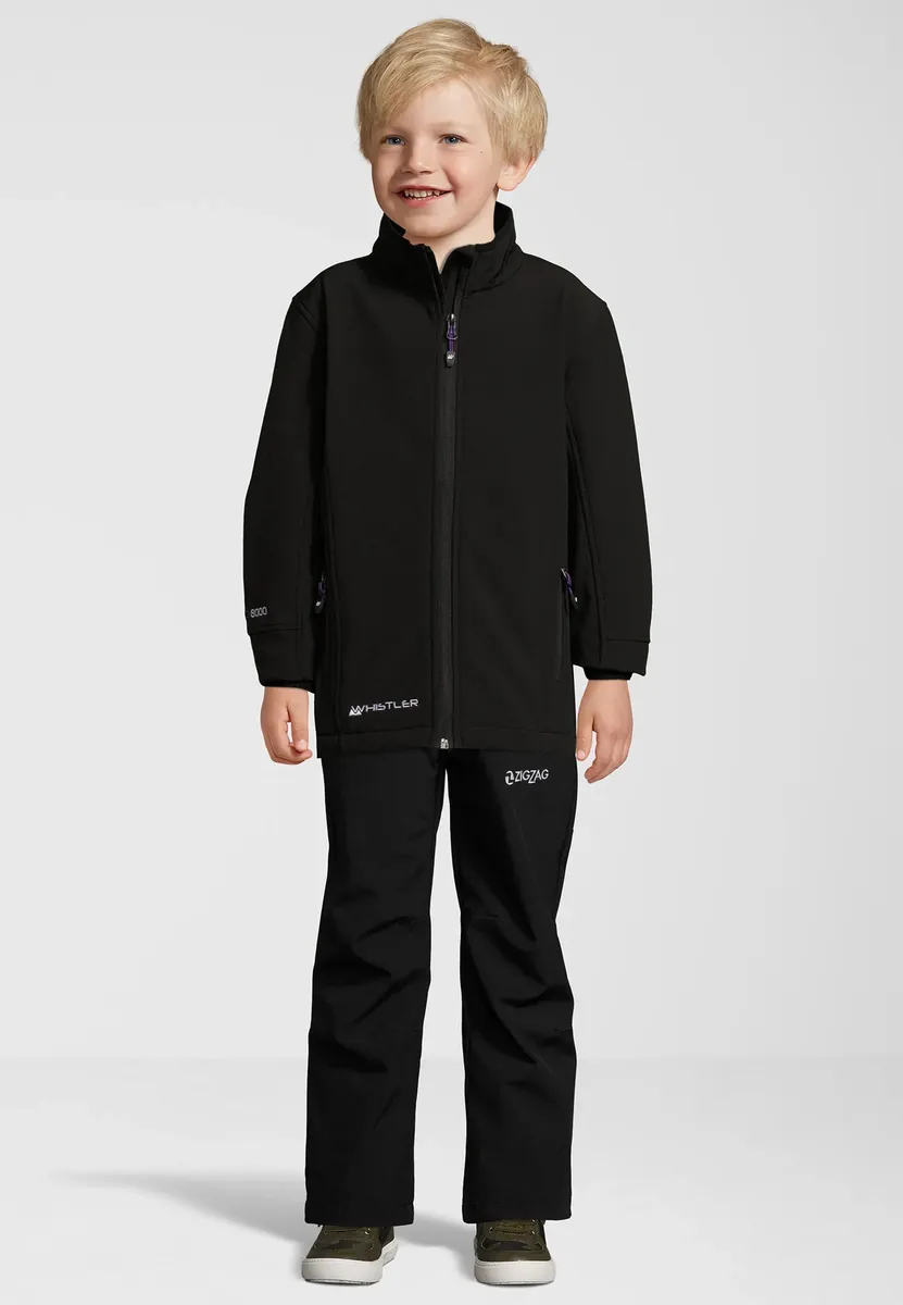 

Куртка WHISTLER Softshell "Covina Junior", с водяным столбом 8000 мм, черный