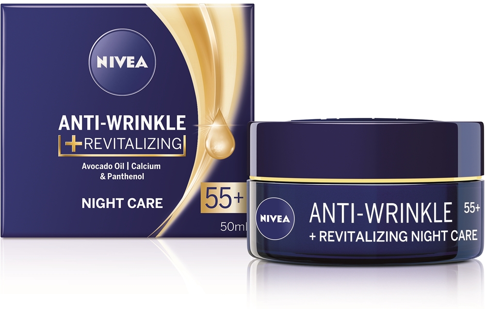 Крем для лица SPF NIVEA Восстанавливающий антивозрастной ночной против морщин, + — фото 2