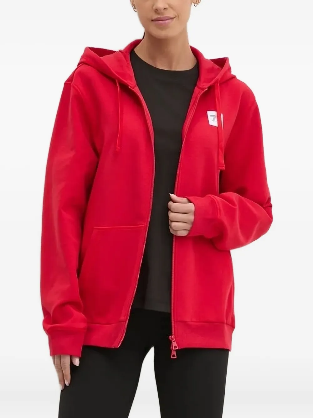

Толстовка с логотипом Ea7 Emporio Armani, красный