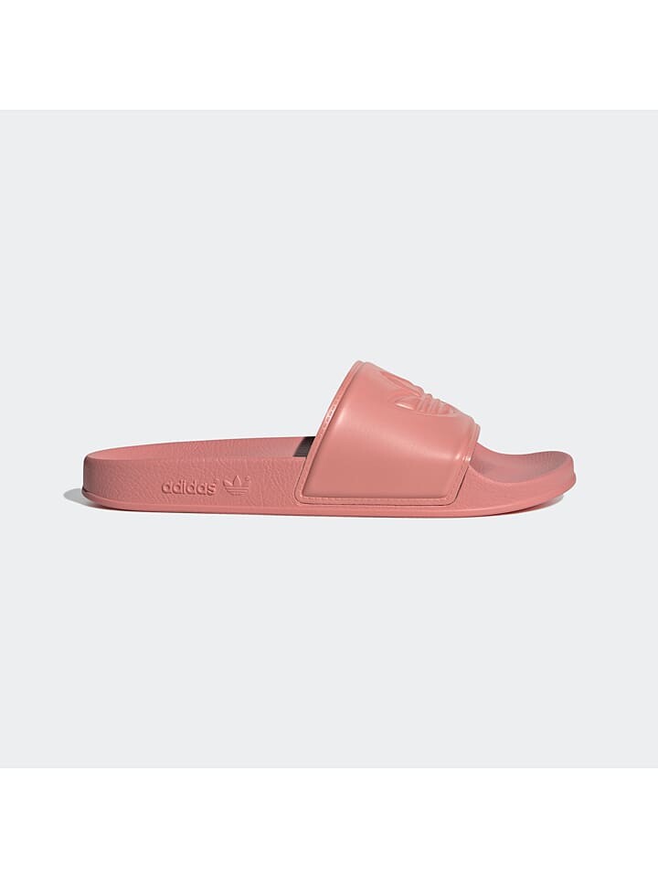 

Мюли adidas Adilette Trefoil, розовый