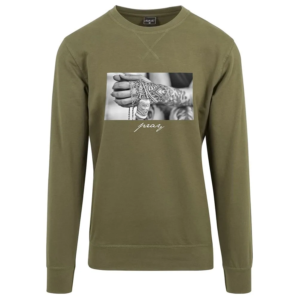 

Толстовка Mister Tee Pray 2.0, зеленый
