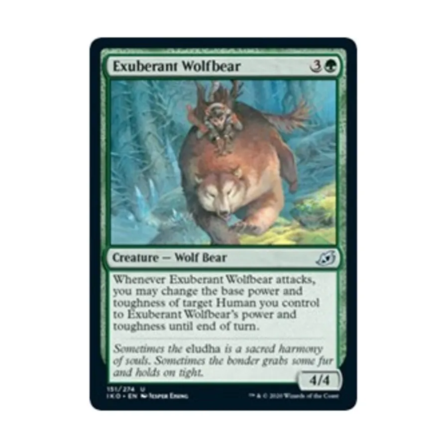 

CCG Буйный волкодав (U), MTG - Ikoria - Lair of Behemoths