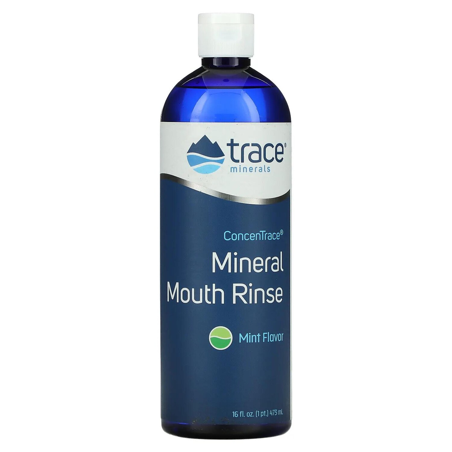 

Trace Minerals Research ConcenTrace Минеральный ополаскиватель для полости рта Мята 16 жидких унций (473 мл)