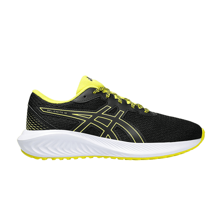 

Кроссовки ASICS Gel Excite 10 GS 'Black Bright Yellow', черный