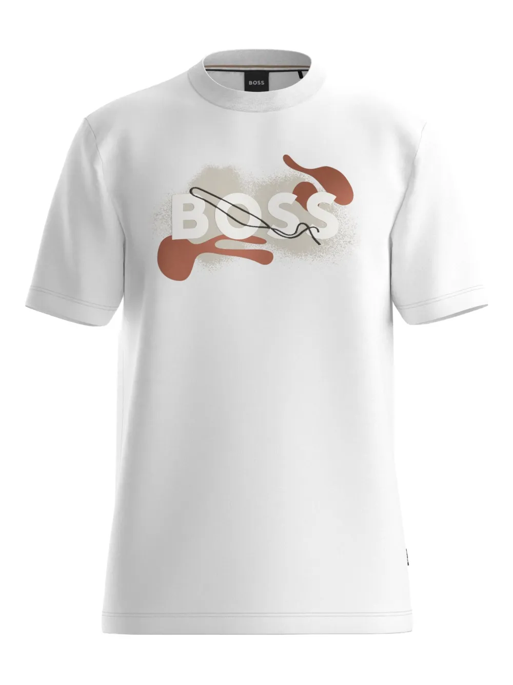 

Футболка с логотипом Boss, белый