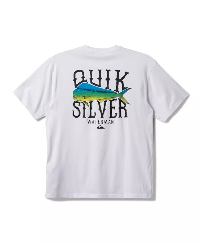 

Футболка Quiksilver Men's Quik Hook Screen Quiksilver Waterman, белый