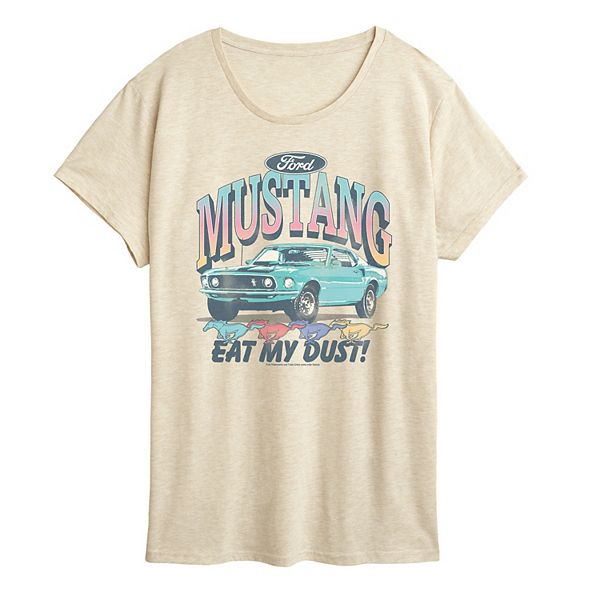 

Футболка с принтом Women's ford mustang eat my dust! Licensed Character, Beige, Бежевый, Футболка с принтом Women's ford mustang eat my dust! Licensed Character, Beige