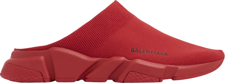 

Кроссовки Balenciaga Speed Mule 'Red', красный
