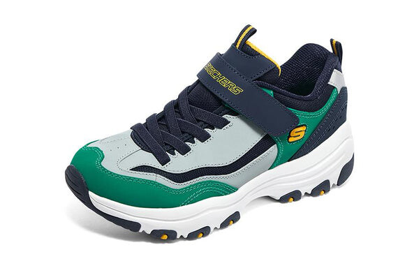 Кроссовки i-conik 'green navy white' Skechers, зеленый — фото 3