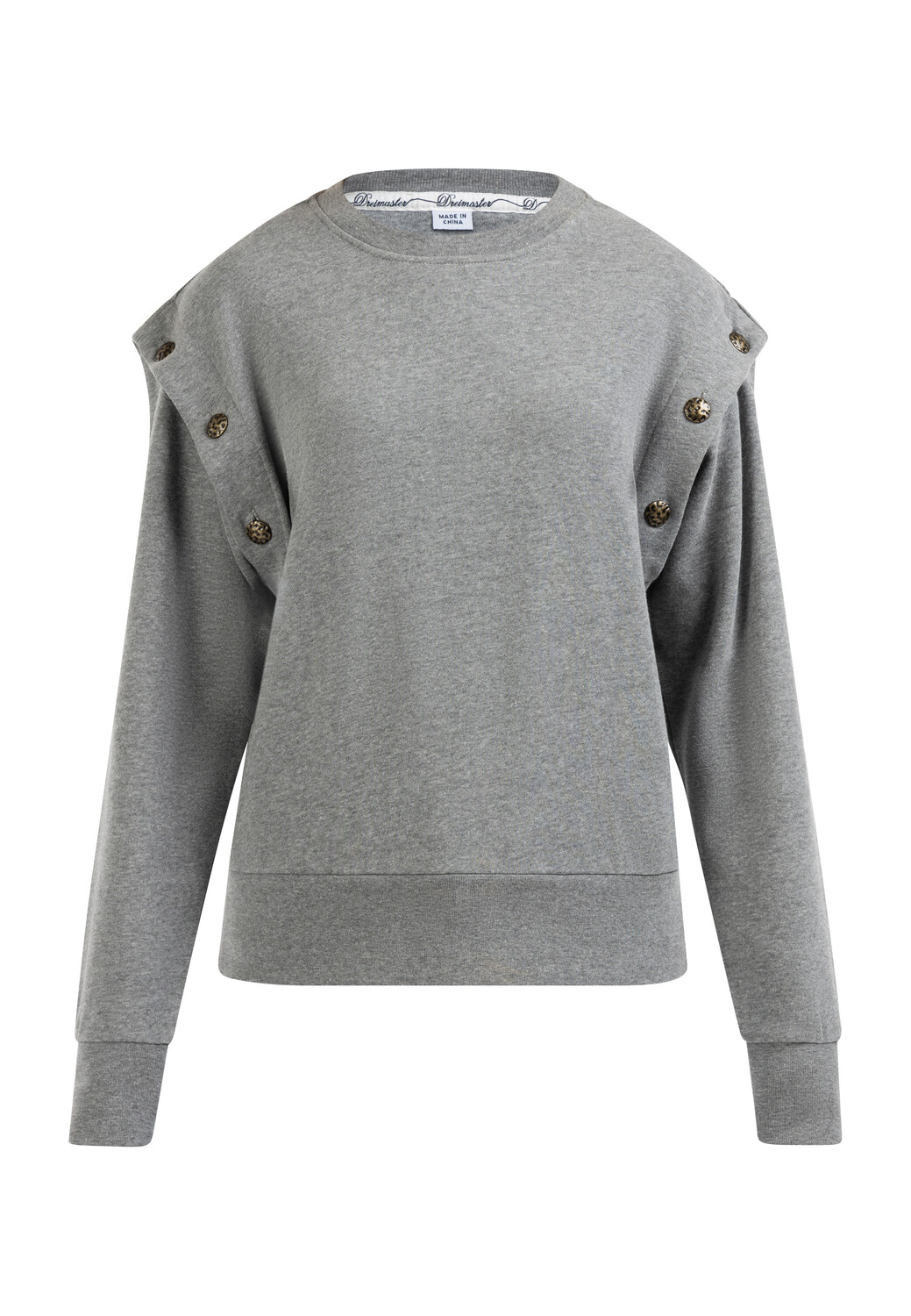 

Толстовка DreiMaster Sweatpullover, цвет Grau Melange