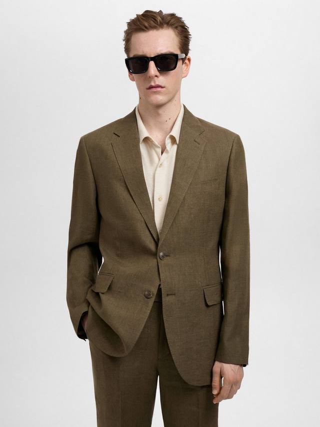 

Льняной пиджак Amalfi Mango, Beige