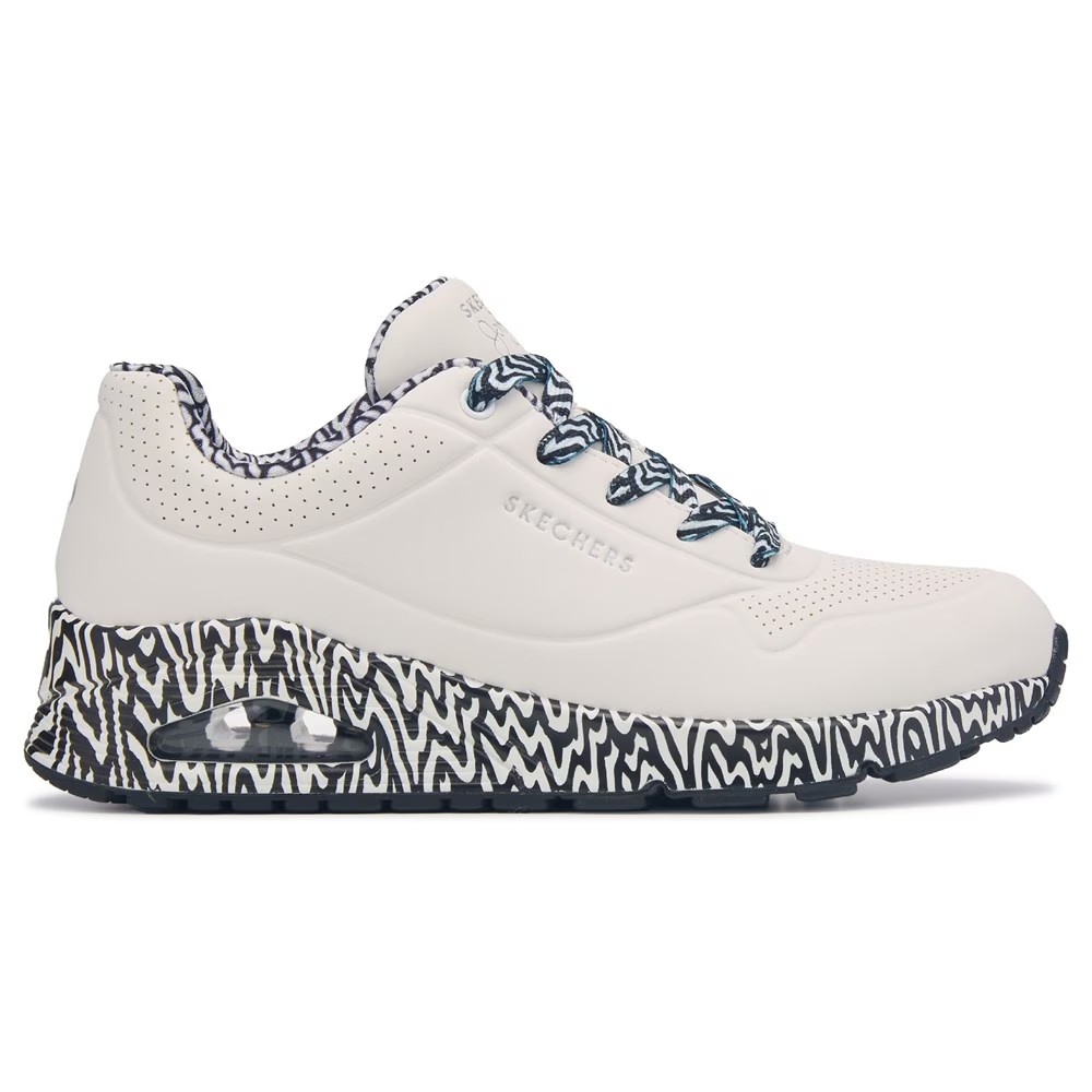 Мини-Кеды Jen Stark Street Uno Skechers, белый — фото 3