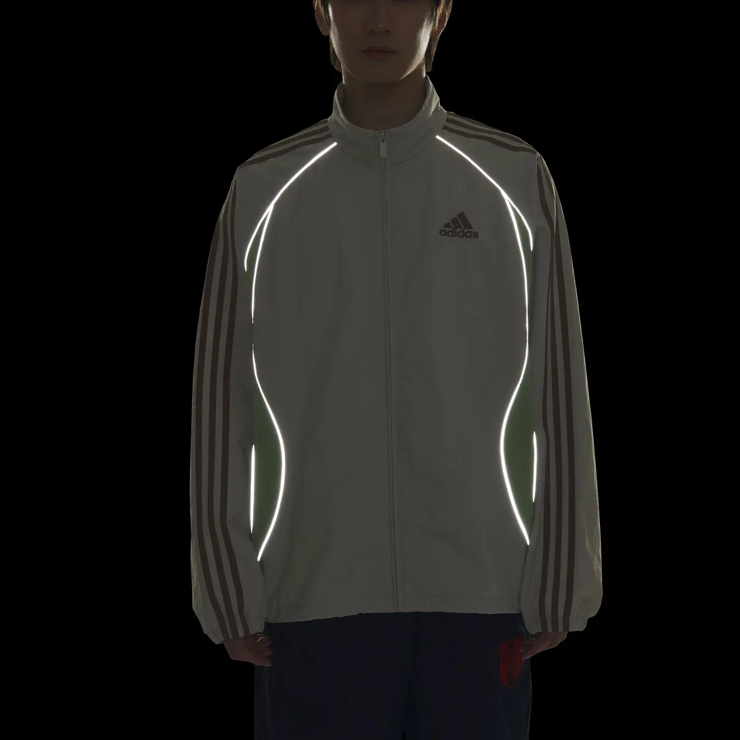 Adidas Куртка SS25 Teamgeist мужская, Miracle Bauxite Brown/Mystic Yellow Green/Shadow Brown — фото 4