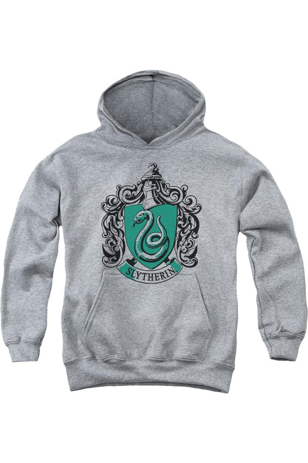 

Толстовка с капюшоном и гербом Слизерина для детей Harry Potter Gildan, Athletic Heather