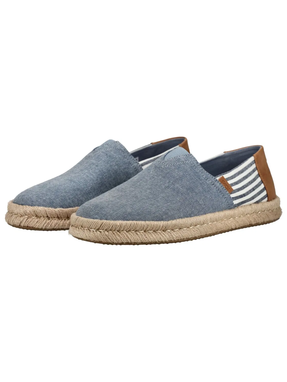 Эспадрильи Toms, Navy/Blue Denim — фото 4