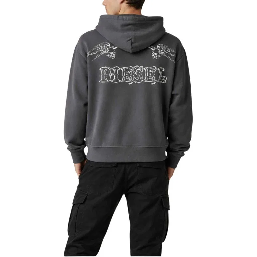 Свитшот серый Diesel