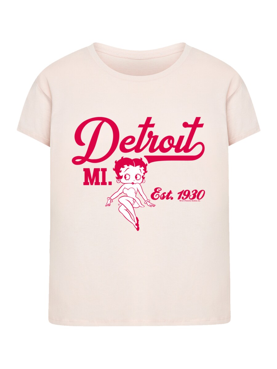 

Футболка F4NT4STIC Betty Boop Detroit MI. Est 1930, Pastel pink