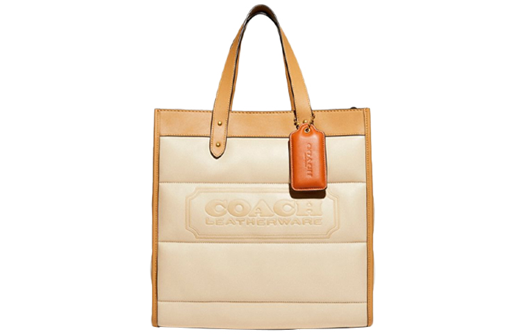 

COACH Кожаная сумка тоут Шоппер Сумка через плечо Женская сумка