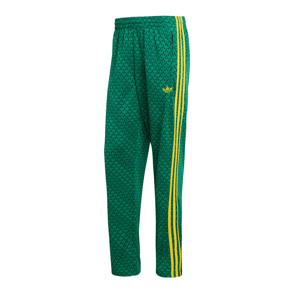 Брюки adidas Originals Firebird Loose Monogram, зеленый — фото 3