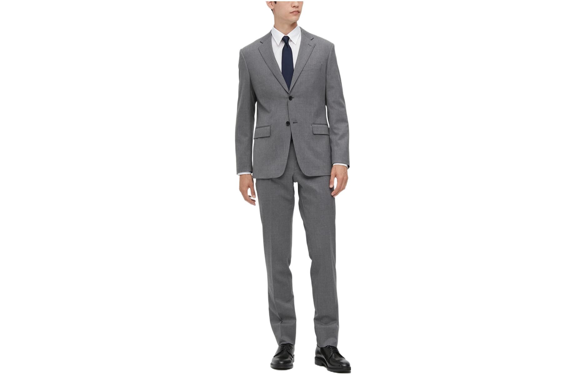 UNIQLO Куртка мужская небесно-серая, Sky Gray — фото 3