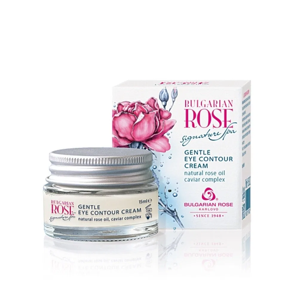 Крем для контура глаз с маслом ши и Q10 Bulgarian Rose Signature Spa 15 мл Bulgarian Rose Karlovo — фото 2