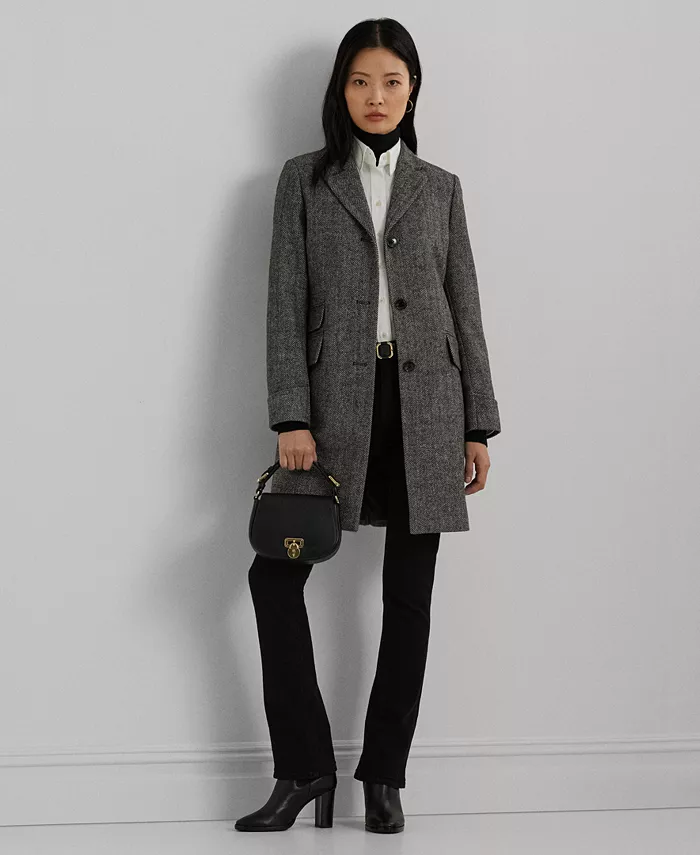 

Женское однобортное пальто Walker, 0P-18 Lauren Ralph Lauren