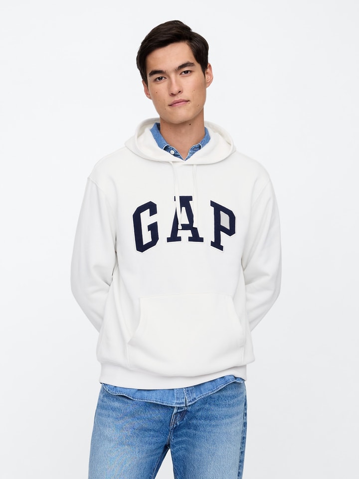 

Толстовка с капюшоном GAP, белый