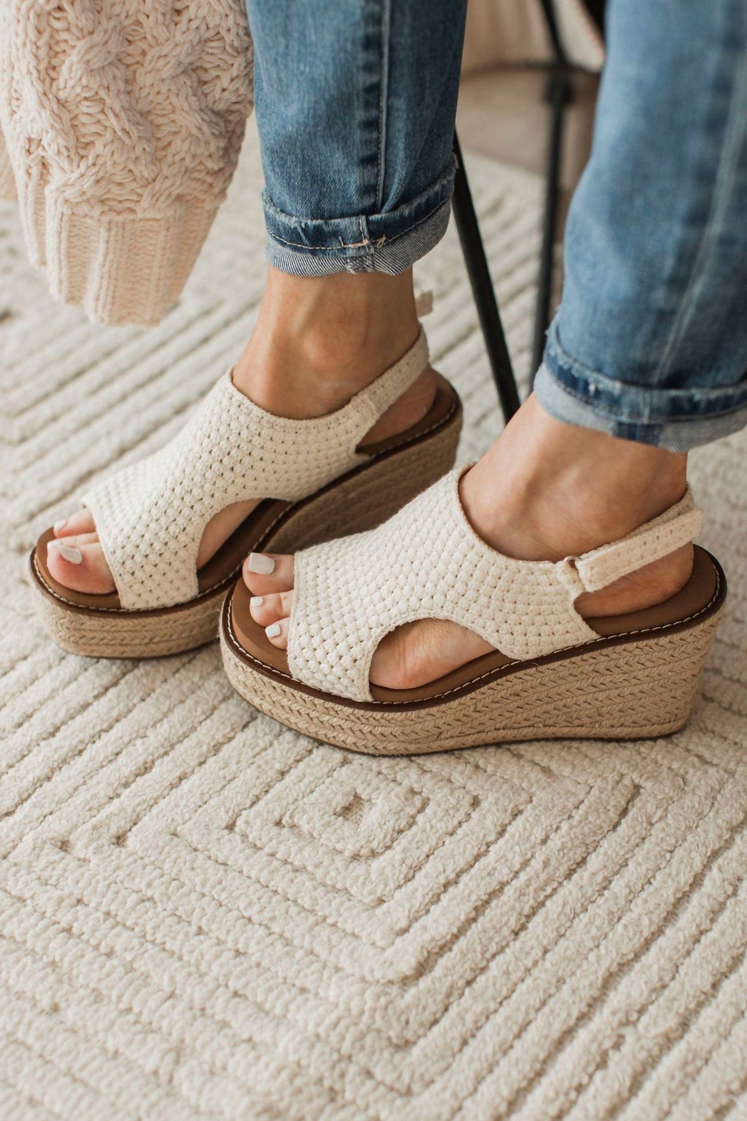 Женские мюли цвета слоновой кости Corkys Footwear — фото 2
