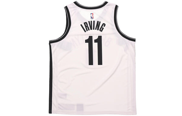 Майка Nike NBA limited Jersey SW Fan Edition Brooklyn Nets Kyrie Irving 11 White, белый — фото 2