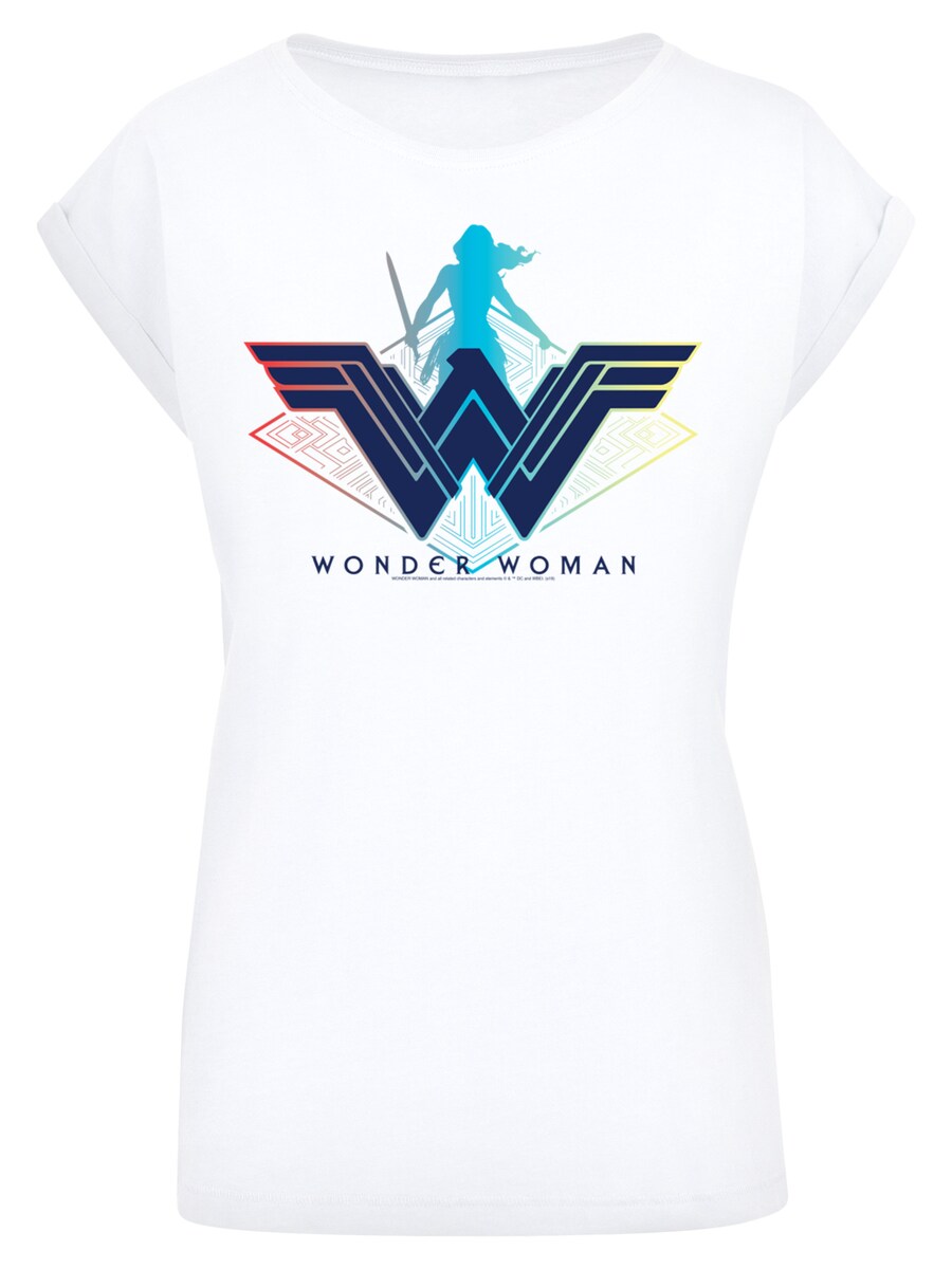 

Рубашка F4NT4STIC DC Comics Wonder Woman Warrior Logo, белый
