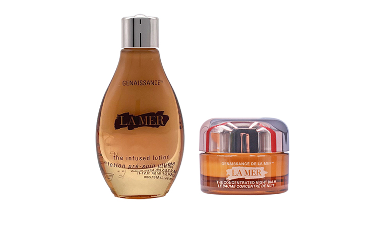 Лосьон La Mer Genaissance de la Mer The Infused Lotion, 15 мл + ночной бальзам La Mer Genaissance de la Mer The Concentrated Night Balm, 3 мл