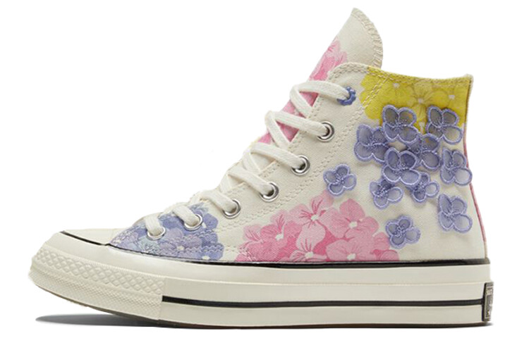 Кеды Converse Chuck Taylor All Star 70 Hi Floral Beige Women's