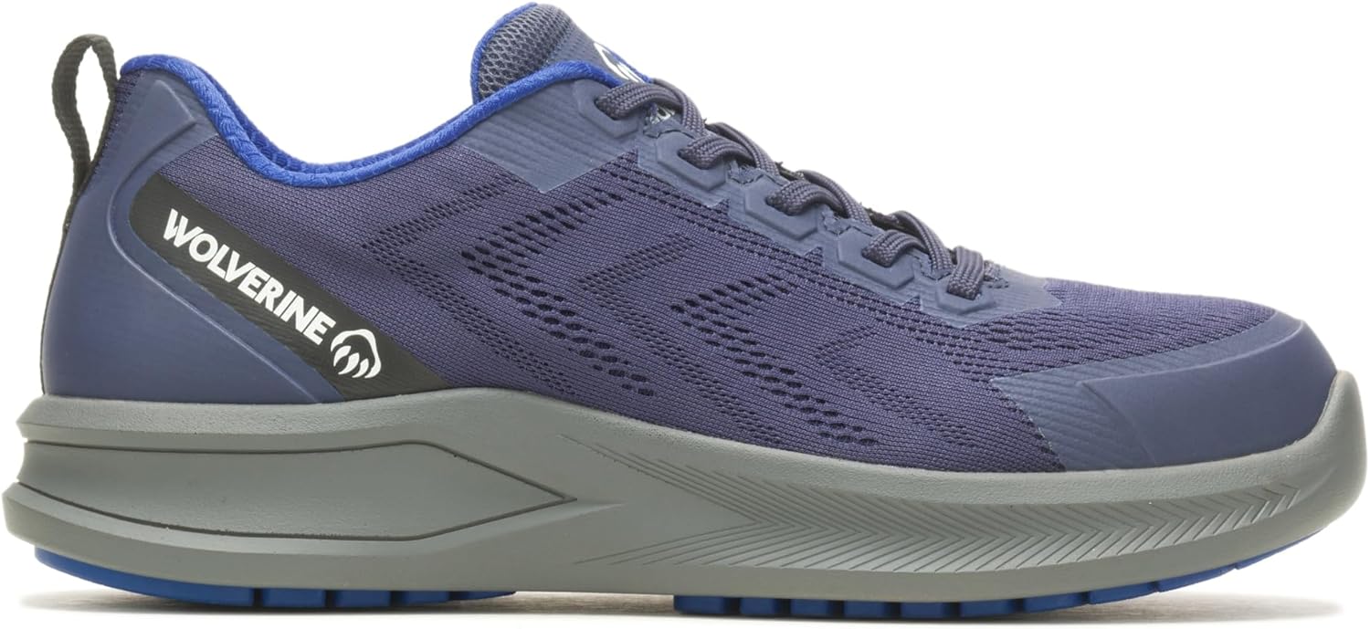 

Рабочие ботинки Bolt DuraShocks Knit CarbonMax Wolverine, Navy 11.5M