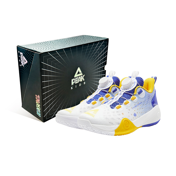 

Детские баскетбольные кроссовки Andrew Wiggins AW3 для школьников PEAK, белый