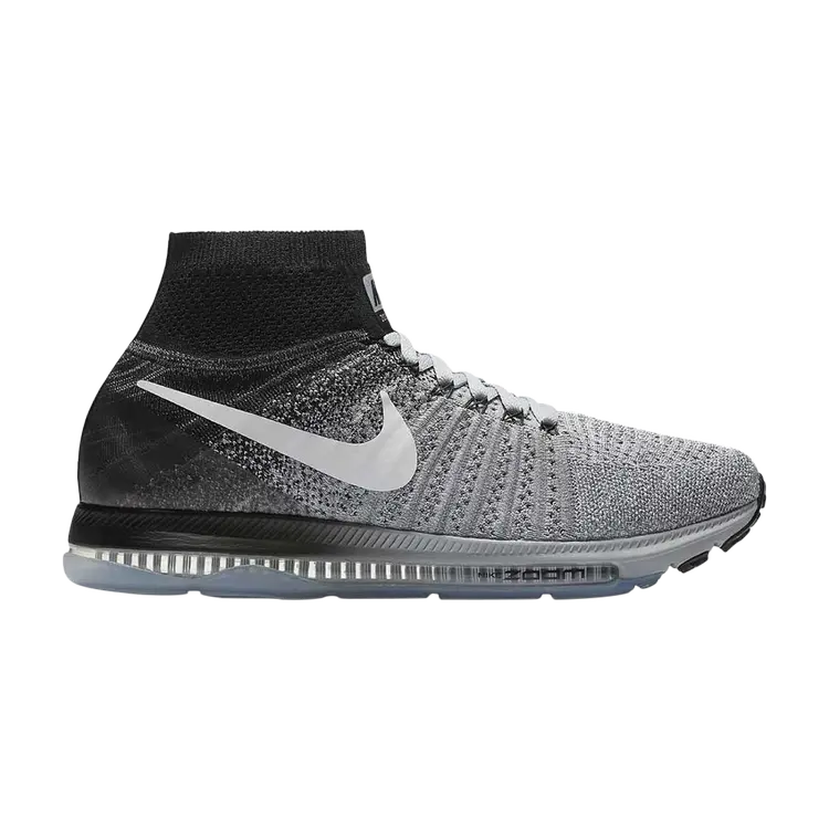 

Кроссовки Nike Zoom All Out Flyknit 'Oreo', серый