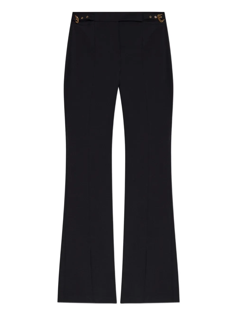 

Брюки с пряжками Versace Jeans Couture, черный