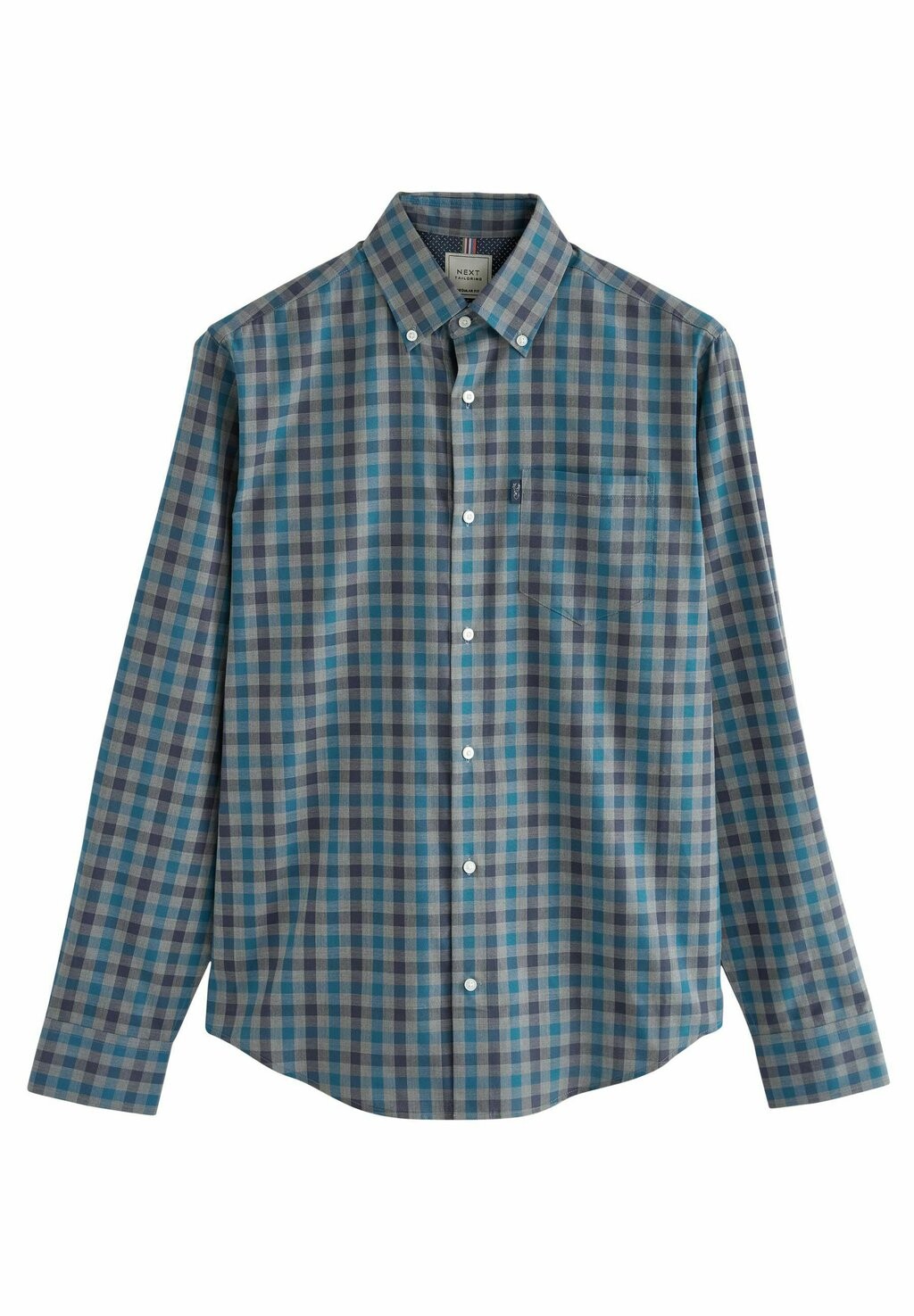 

Рубашка EASY IRON BUTTON DOWN OXFORD Next, синий
