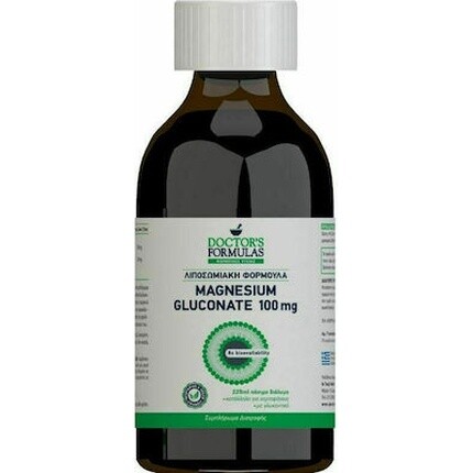 

Липосомальная формула глюконата магния 100 мг - 225 мл Doctor's Formulas