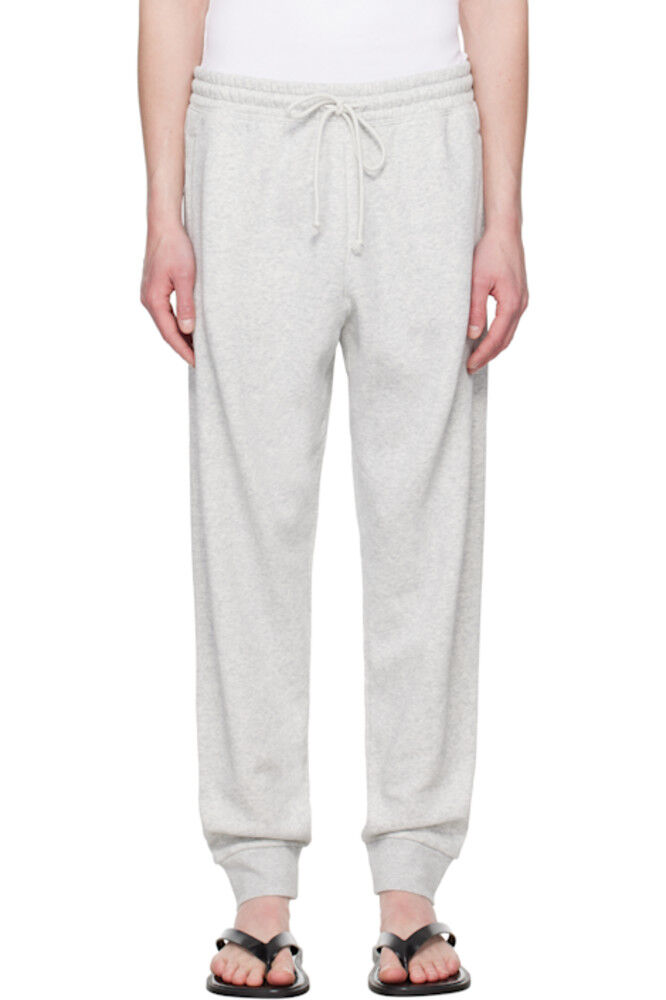 

Серые флисовые спортивные штаны Lounge Tapered SKIMS