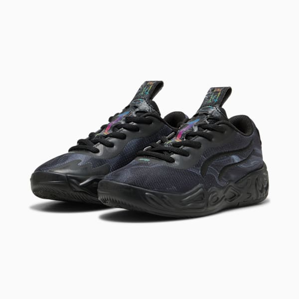 Баскетбольные кроссовки для маленьких детей Puma X Lamelo Ball Mb.04 Lo Team, черный — фото 2